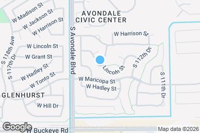 Map image of the property - 11369 W Lincoln St