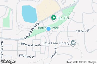 Map image of the property - 14973 SW Kraft Pl