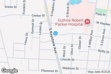 Map image of the property - 345 1/2 Chemung St