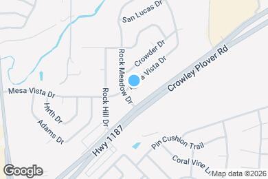 Map image of the property - 908 Mesa Vista Dr
