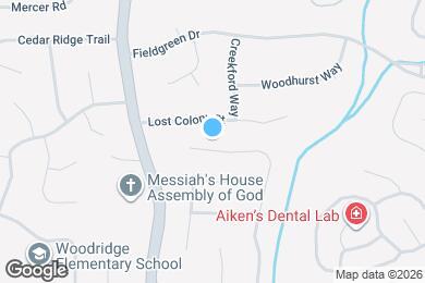 Map image of the property - 1570 Canberra Dr