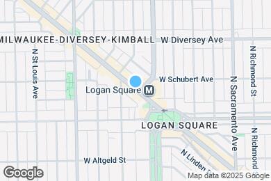 Map image of the property - 2650 N Milwaukee Ave