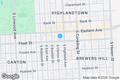 Map image of the property - 3308 Fleet St
