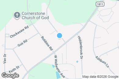 Map image of the property - 412 Hocutt Rd