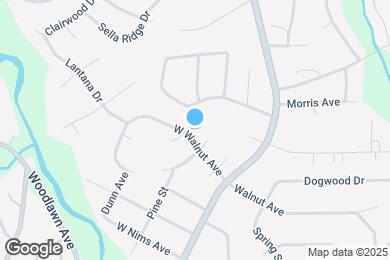 Map image of the property - 120 W Walnut Ave
