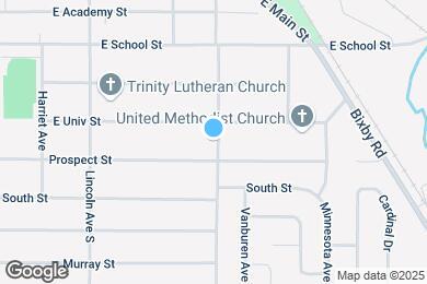 Map image of the property - 718 Truman Ave